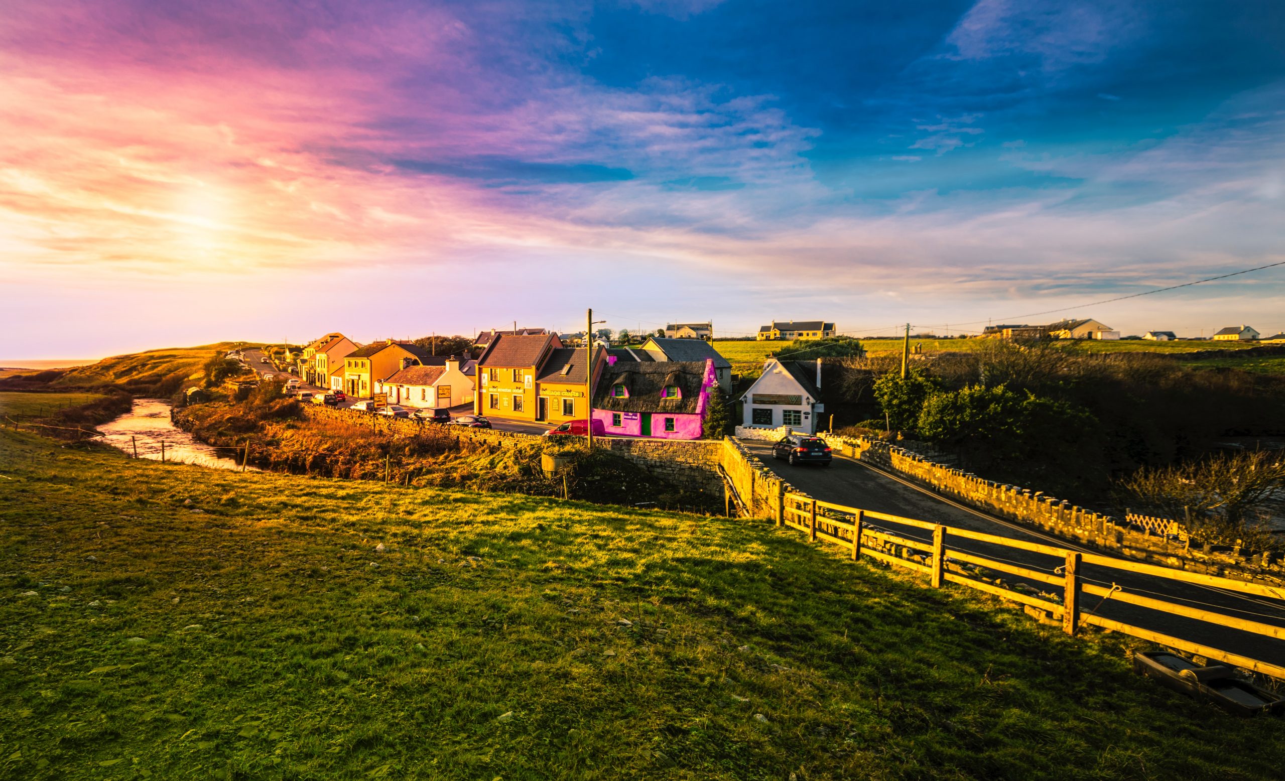 Ireland Doolin village