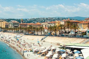 France Nice beach