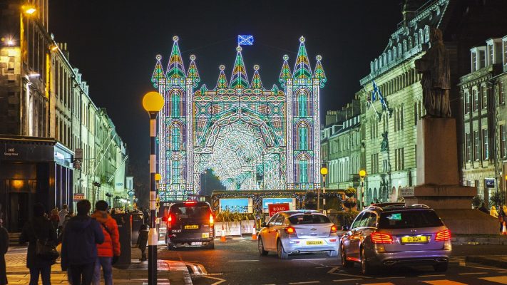 Scotland Edinburgh Christmas