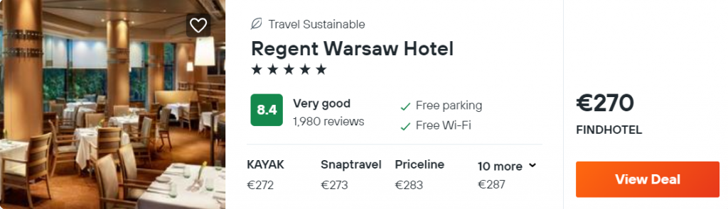 Regent Warsaw Hotel