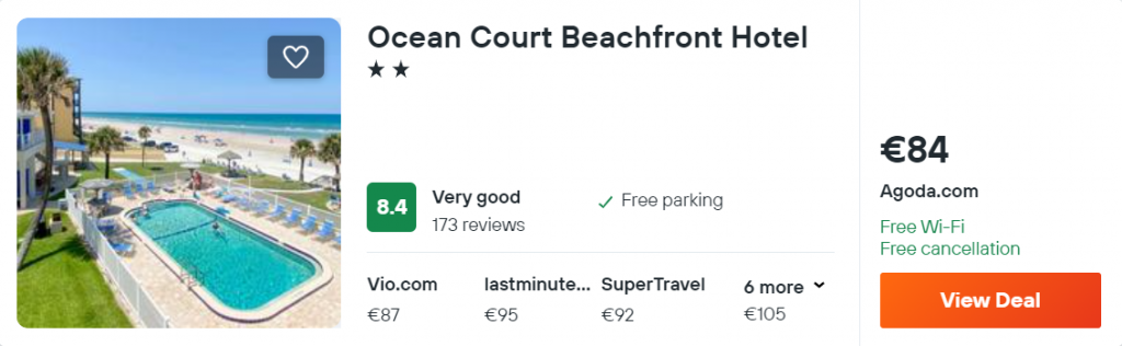 Ocean Court Beachfront Hotel