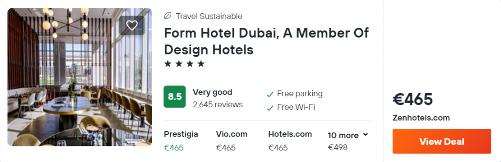 Form Hotel Dubai, A Member Of Design Hotels