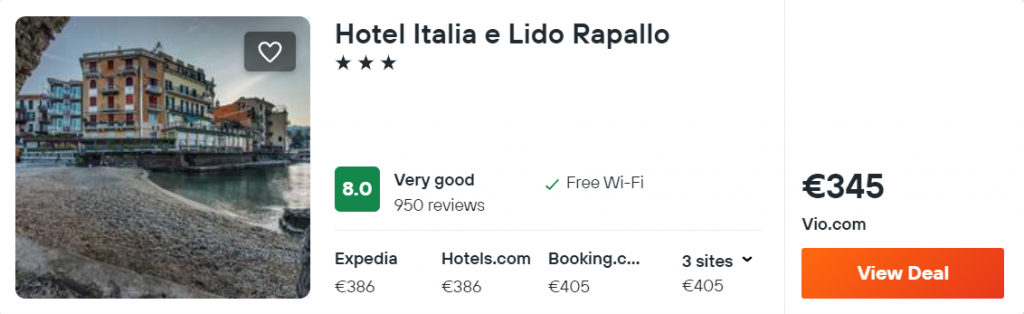 Hotel Italia e Lido Rapallo