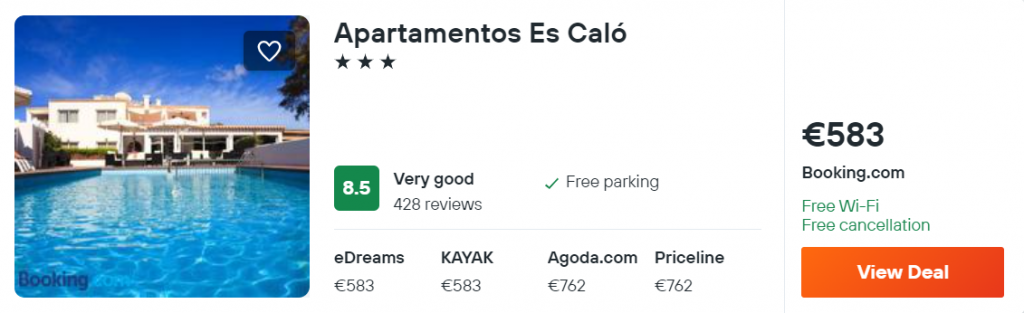 Apartamentos Es Caló