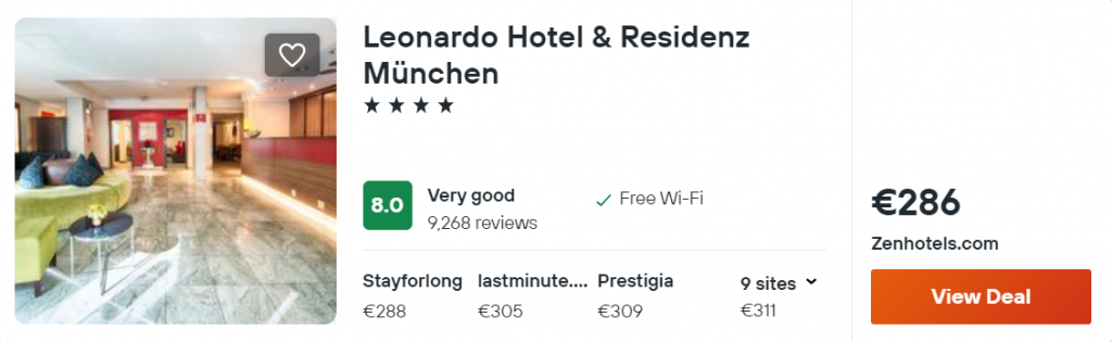 Leonardo Hotel & Residenz München