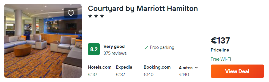 Courtyard by Marriott Hamilton