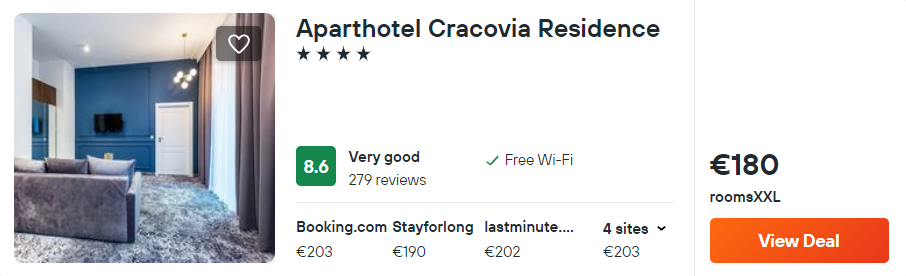 Aparthotel Cracovia Residence