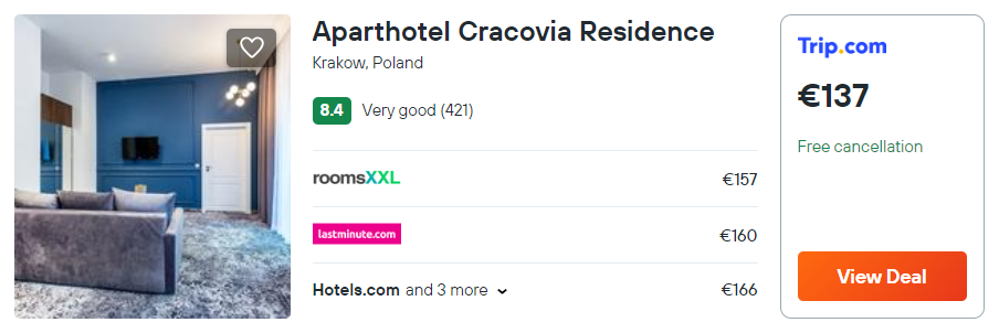 Aparthotel Cracovia Residence