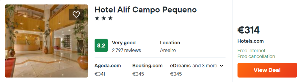 Hotel Alif Campo Pequeno