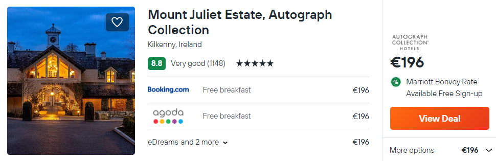 Mount Juliet Estate, Autograph Collection