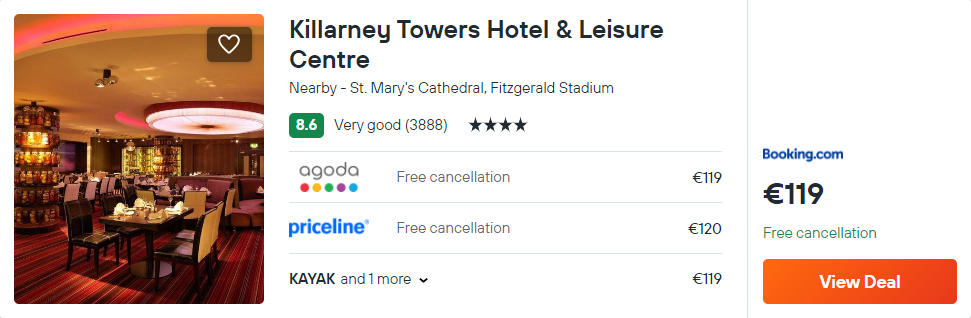 Killarney Towers Hotel & Leisure Centre