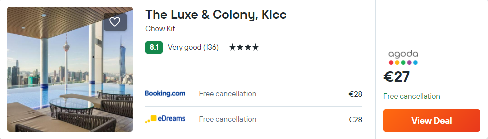 The Luxe & Colony, Klcc