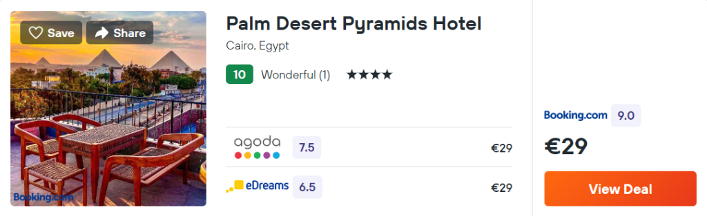 Palm Desert Pyramids Hotel