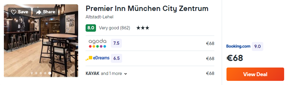 Premier Inn München City Zentrum