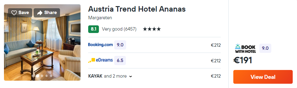 Austria Trend Hotel Ananas