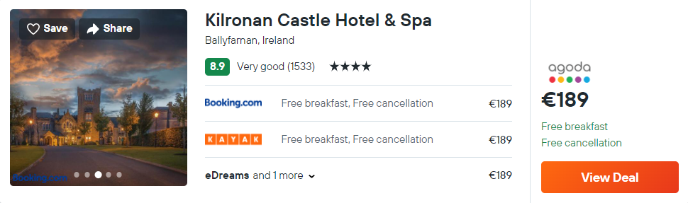 Kilronan Castle Hotel & Spa