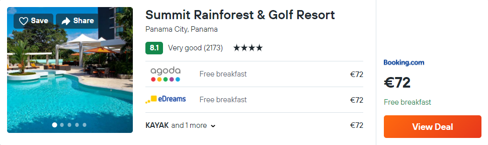 Summit Rainforest & Golf Resort