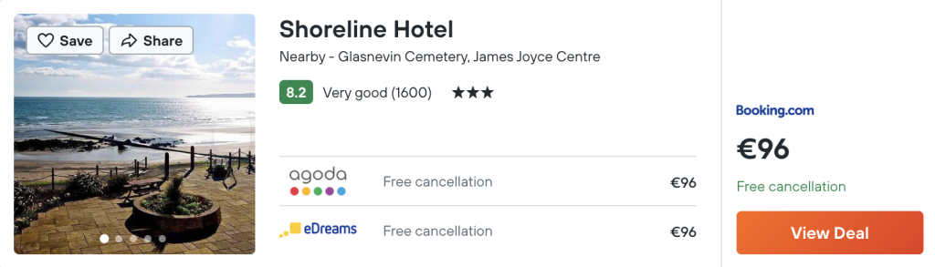 cheap hotel near Dublin