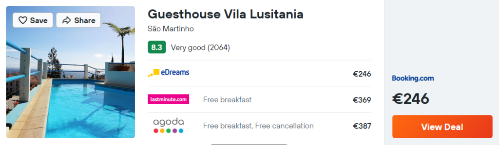 Guesthouse Vila Lusitania