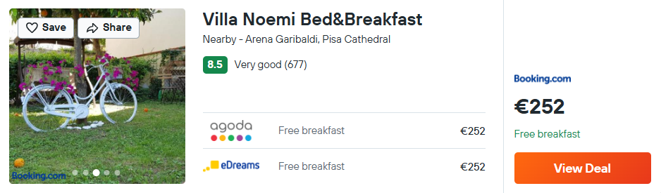 Villa Noemi Bed&Breakfast