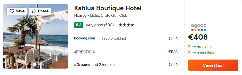 Kahlua Boutique Hotel