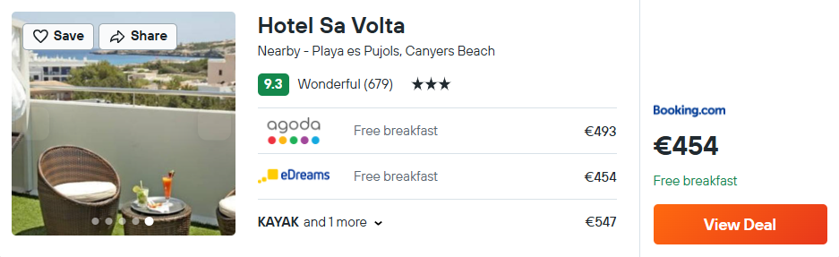 Hotel Sa Volta