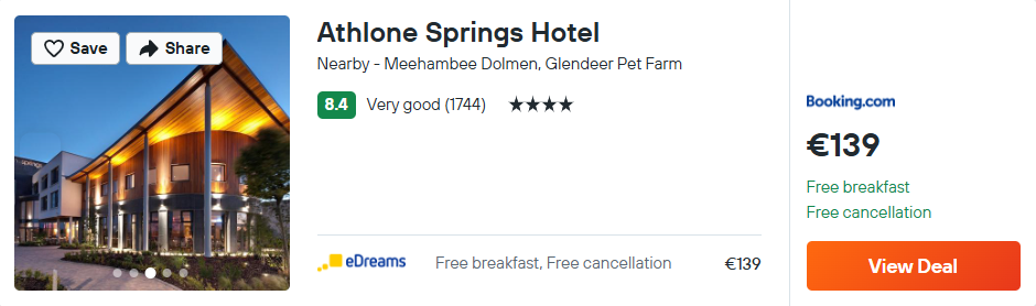 Athlone Springs Hotel