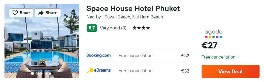 Space House Hotel Phuket